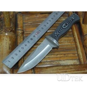 AUS-8A material Sword fish fixed blade outdoor hunting straight knife UD05090